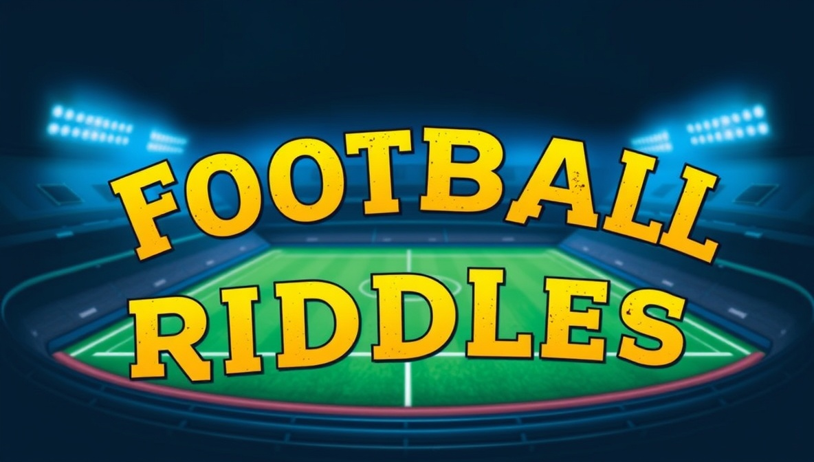 320+ Football Riddles: Funny, Clever & Hard Riddles