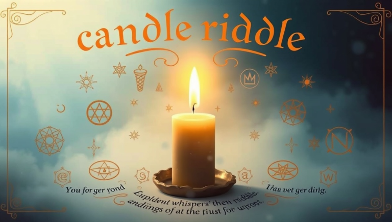 candle riddle