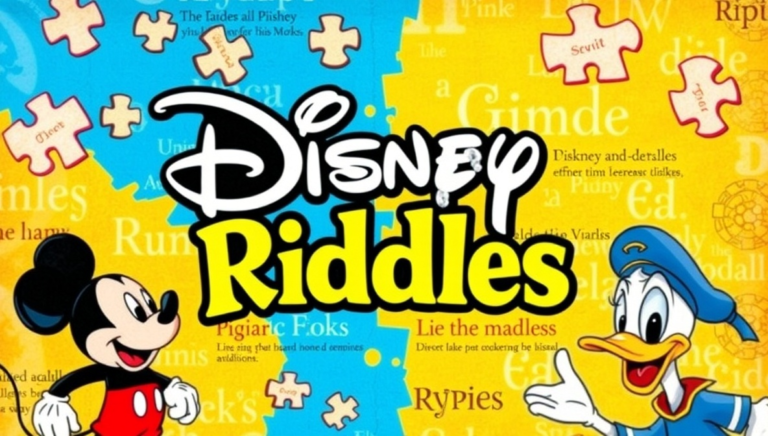 disney riddles