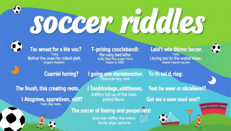 soccer riddles