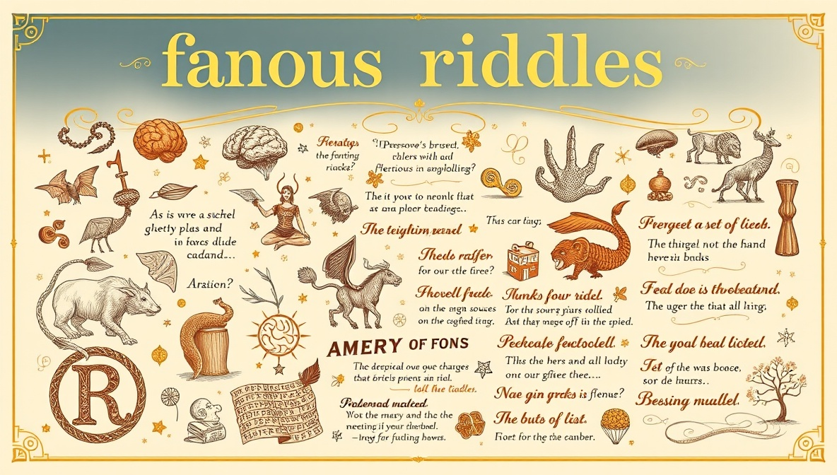 Contaversal Riddles 180+ Famous Riddles: Classic Puzzles With Answers