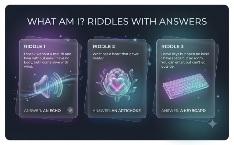 what am i riddles with answers