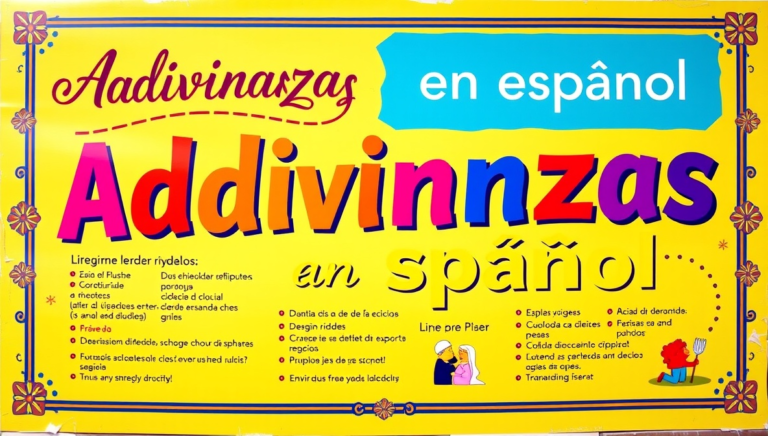 adivinanzas en español