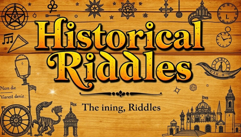 Historical Riddles