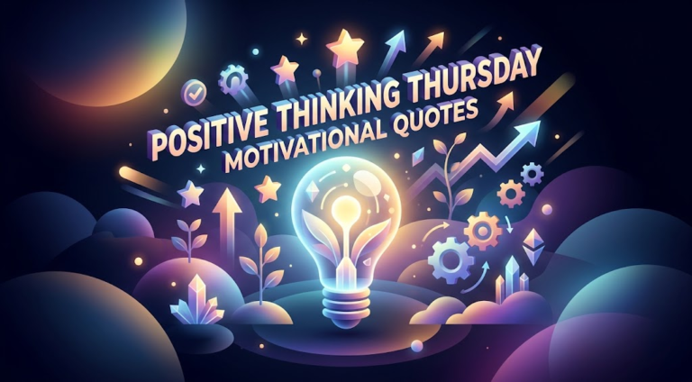 positive thinking thursday motivational quotes