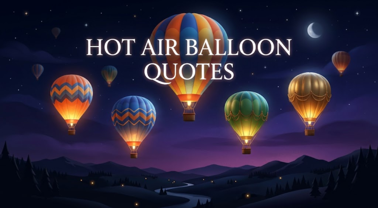 hot air balloon quotes