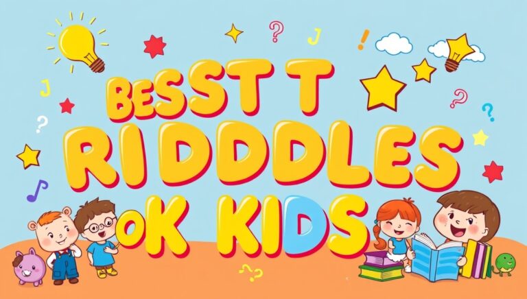 best riddles for kids