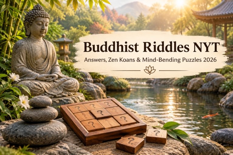 buddhist riddles nyt