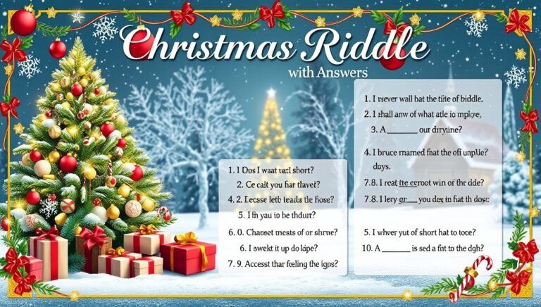 christmas riddles with answers