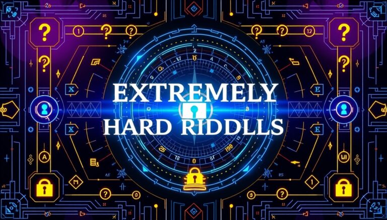 extremely hard riddles