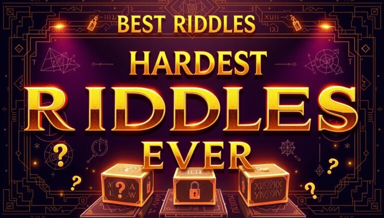 hardest riddles ever