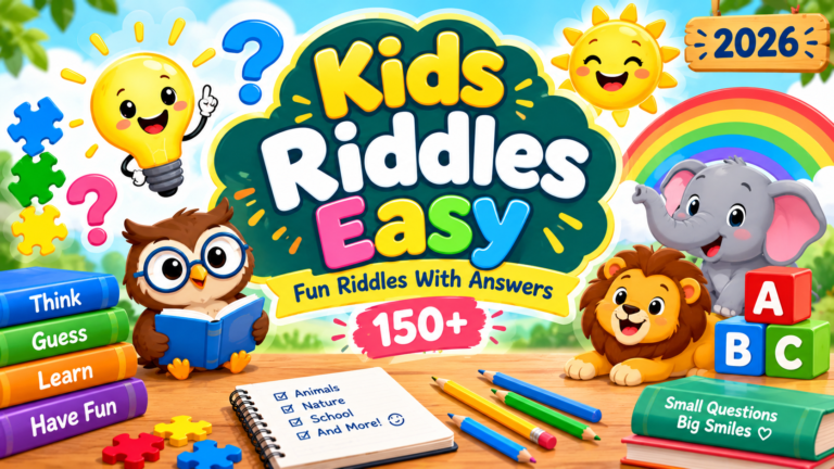 kids riddles easy