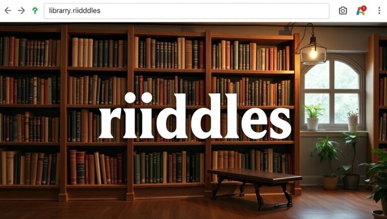 library riddles