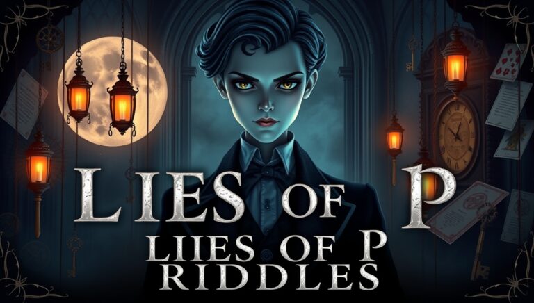 lies of p riddles