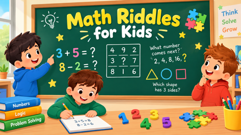 math riddles for kids