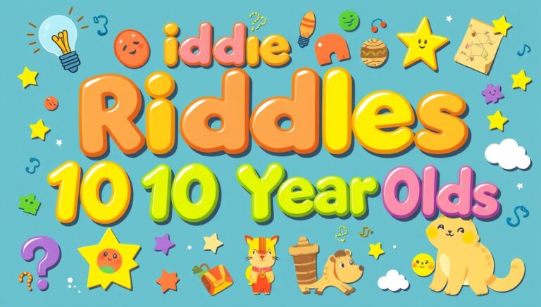 riddles for 10 year olds