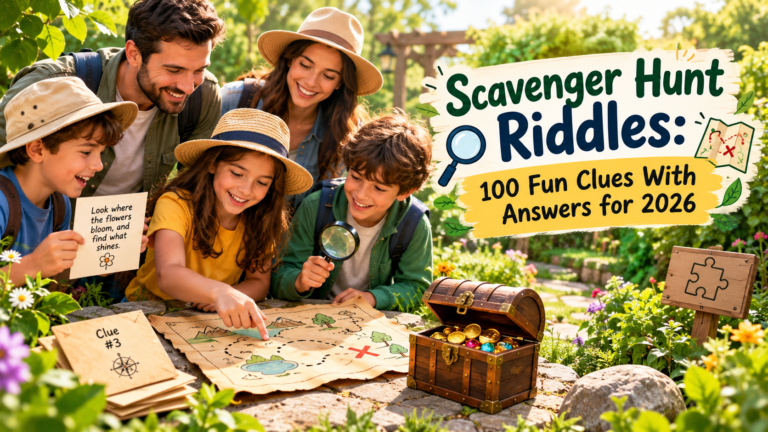 scavenger hunt riddles