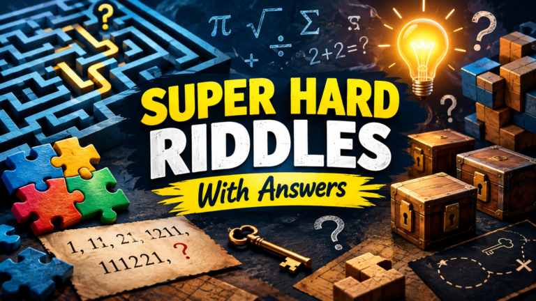 super hard riddles
