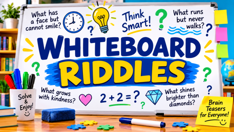 whiteboard riddles