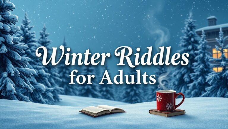 winter riddles for adults